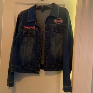 Woman’s denim sorority a.k.a. jacket thank you